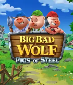 Embark on the action-packed twist of Big Bad Wolf: Pigs of Steel by Quickspin, featuring cutting-edge graphics with a sci-fi take on the classic fairy tale. Experience the big bad wolf and the heroic pigs in an urban dystopia, featuring mechanical gadgets, neon lights, and steel towers. Perfect for fans of modern retellings of classic tales with exciting bonuses and the chance for big wins.