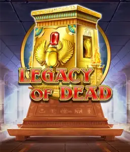 Experience the Legacy of Dead game by Play'n GO with free spins and growing symbols, beginning with $0.10 bets.